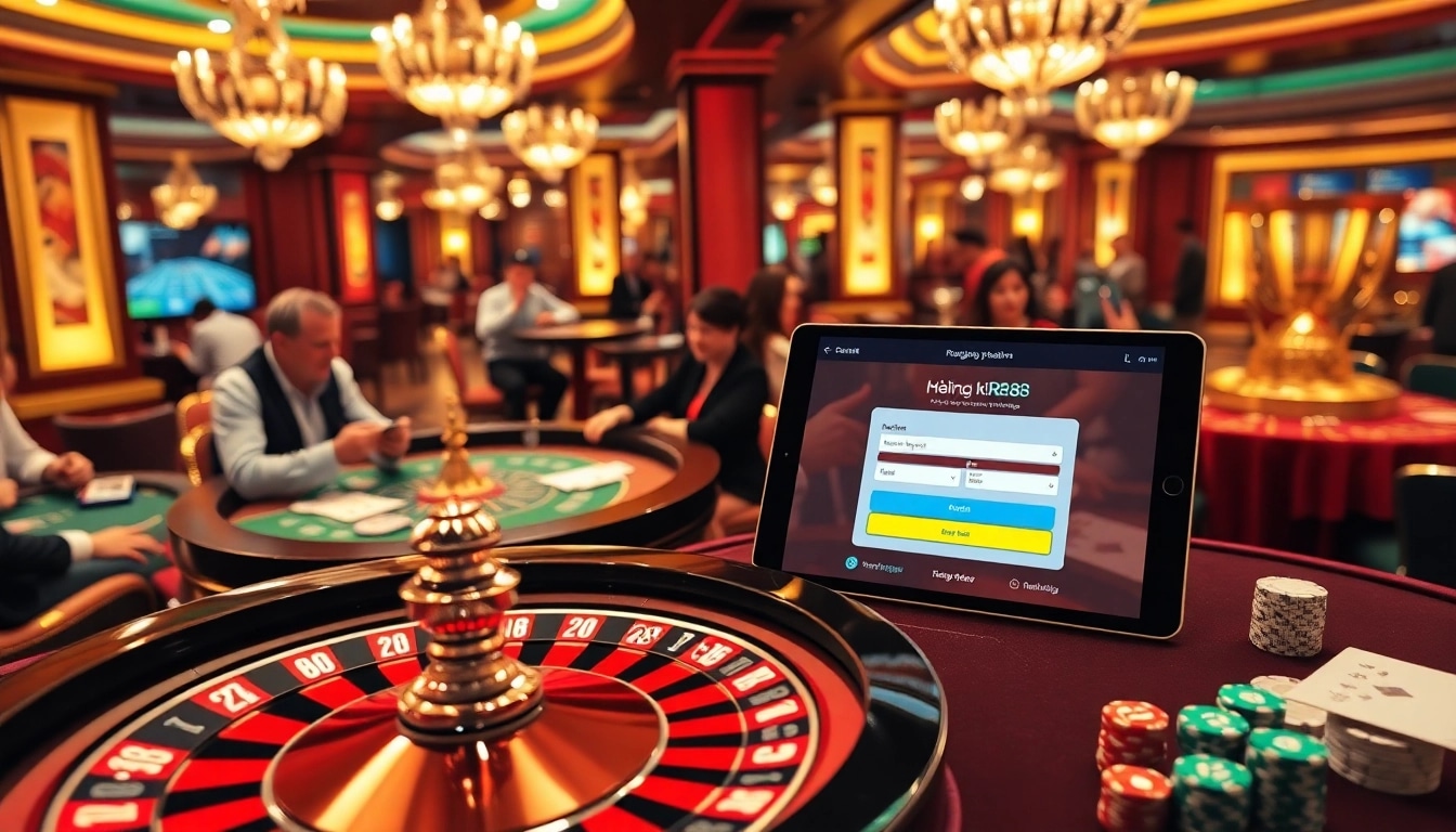 Engage in thrilling moments while đăng ký RR88 and explore exciting casino games.