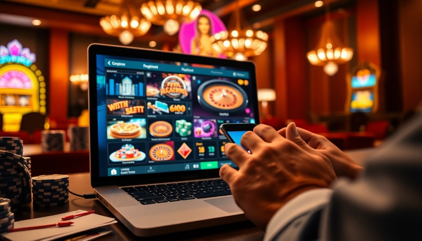 Engaging image showcasing the excitement of 888p đăng ký with online casino games and vibrant poker chips.