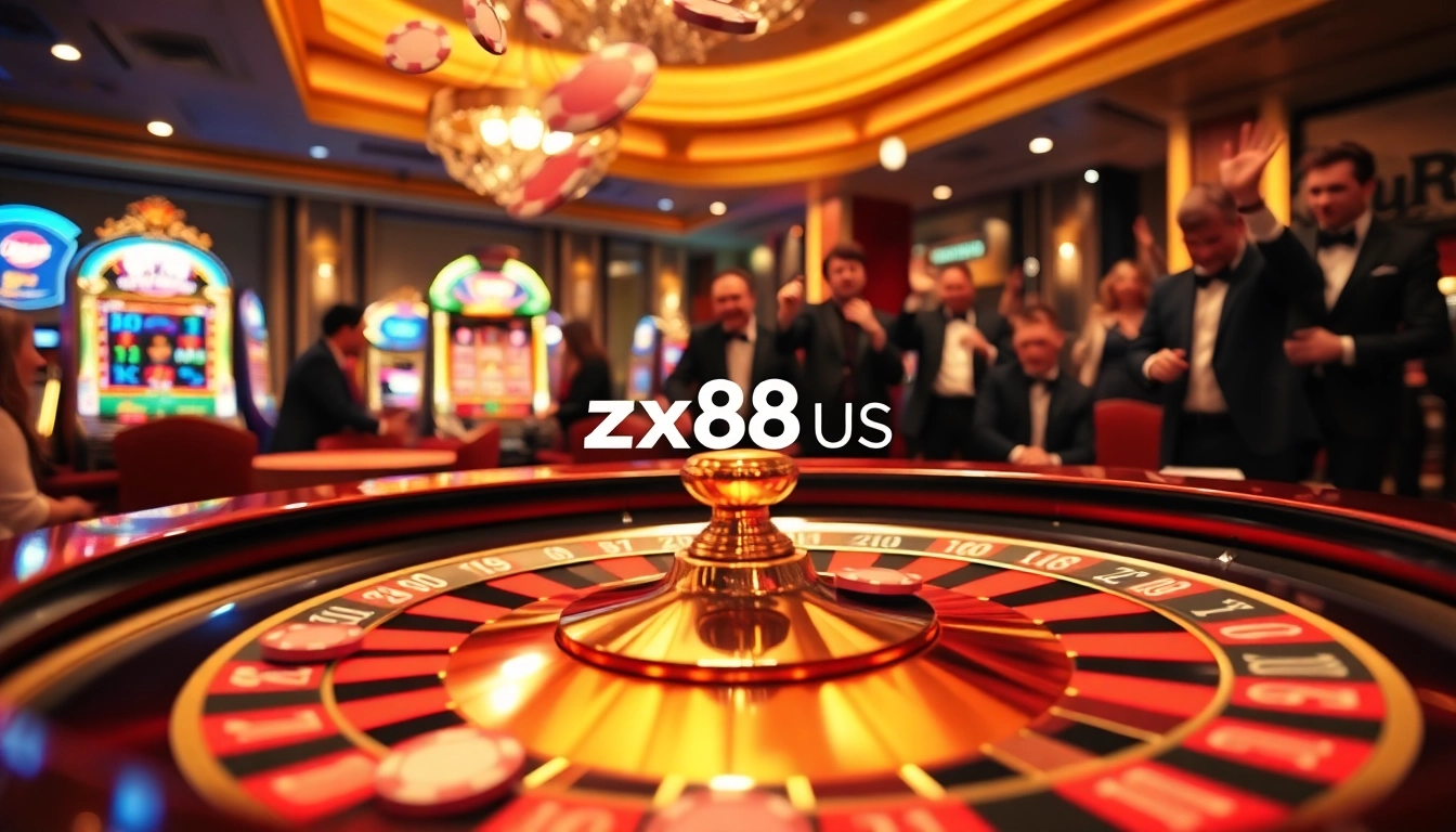 Experience high-stakes action at zx88 us with vibrant casino games and elegant decor.