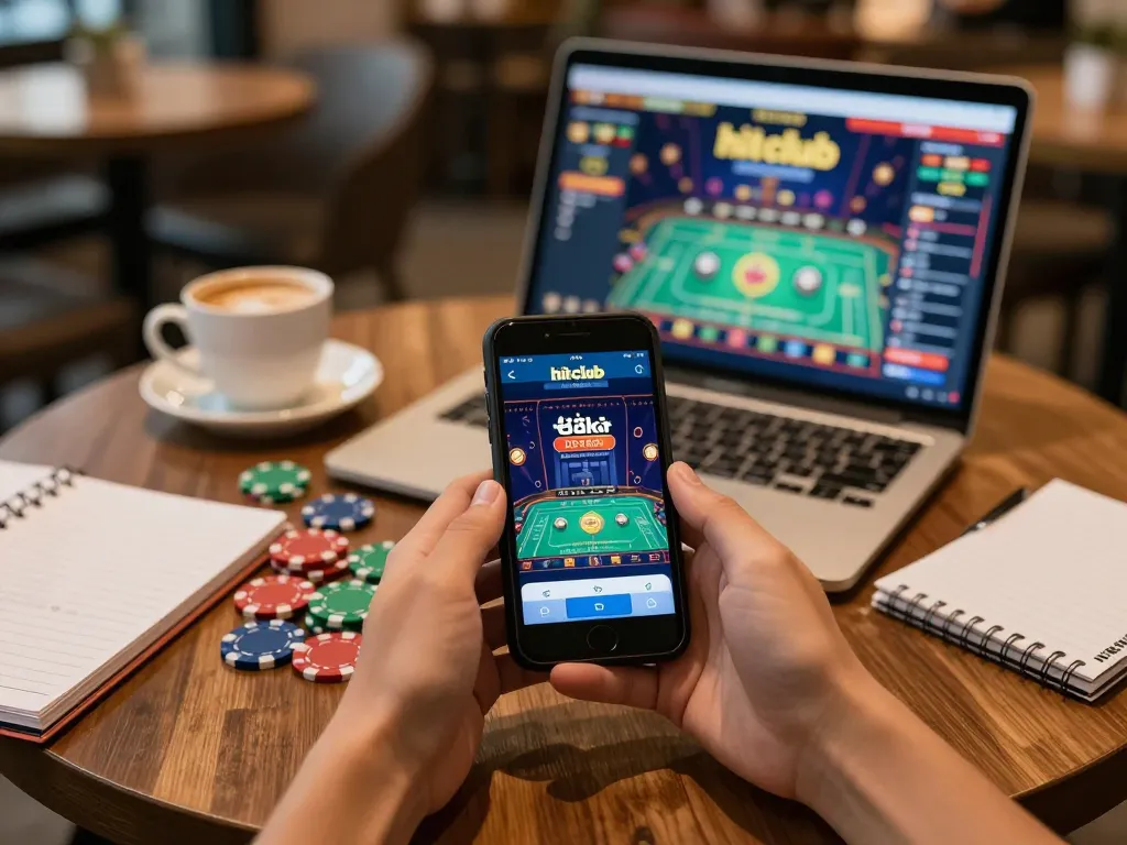 Engaging mobile gameplay on tải hitclub app showcases real-time gaming experience with vibrant graphics.