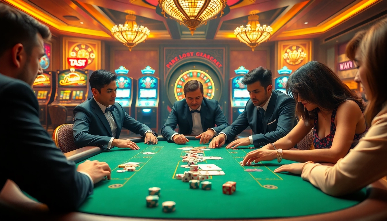 Experience the thrill of poker at https://kp88.onl/ with intense gameplay and luxurious ambiance.
