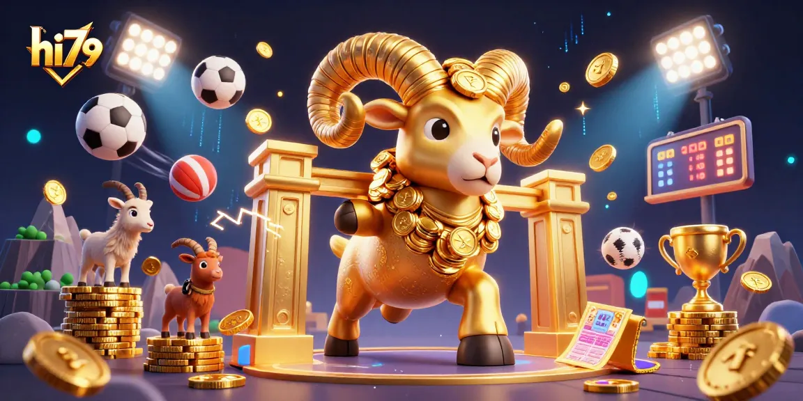 Experience dynamic gaming action at hi79 with 3D ram watching sports and wagering elements.