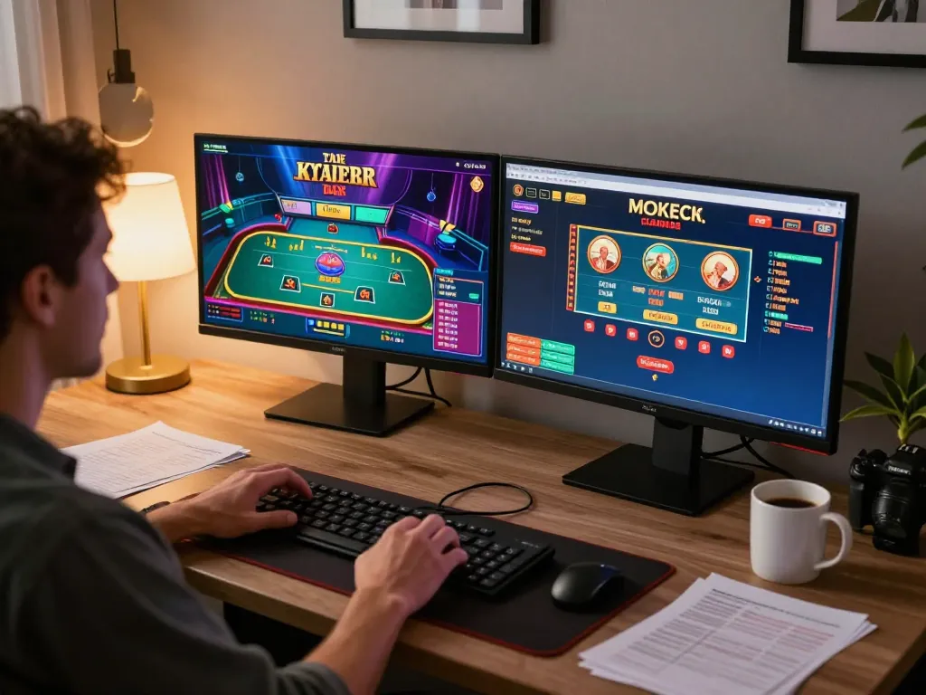 Engaging in online casino gameplay, showcasing transporthydraulics theme in a dynamic gaming atmosphere