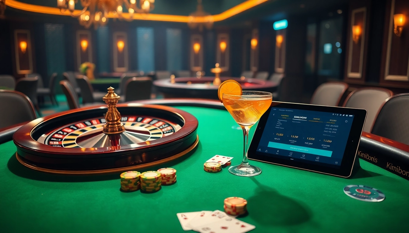 Experience the excitement of km1888b with luxury casino games and vibrant poker tables.