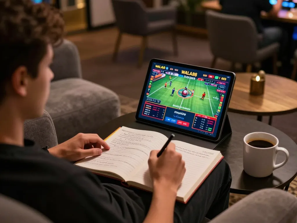 Engaging in exciting betting gameplay at WALA88 with live cockfighting action.