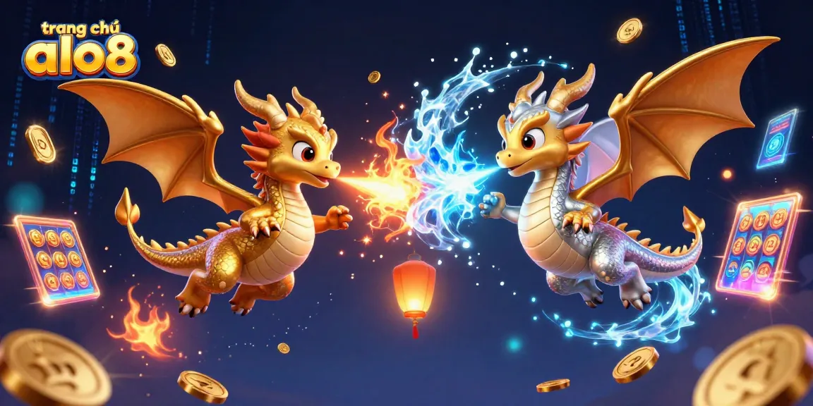Engage with fun gameplay at trang chủ alo8 featuring dynamic dragons and vibrant casino game elements.