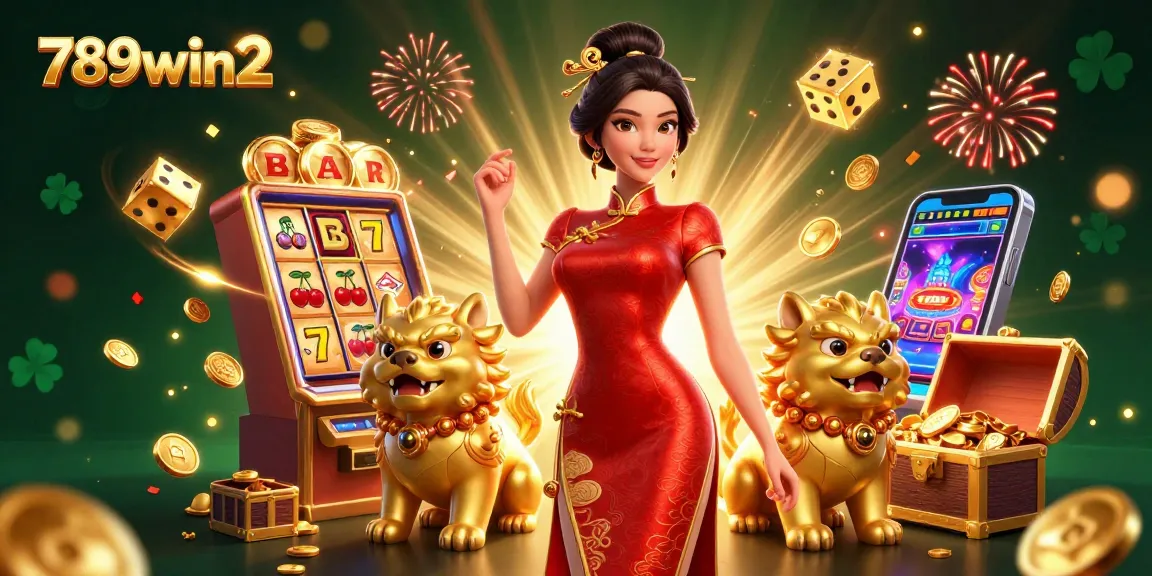 Experience thrilling jackpots at 789win2 with vibrant slot machines and festive atmosphere.