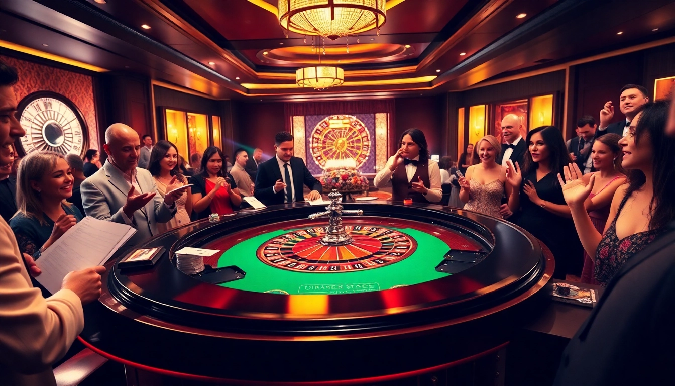 Exciting roulette table gameplay at https://8xx.space/ with vibrant chips and eager players.