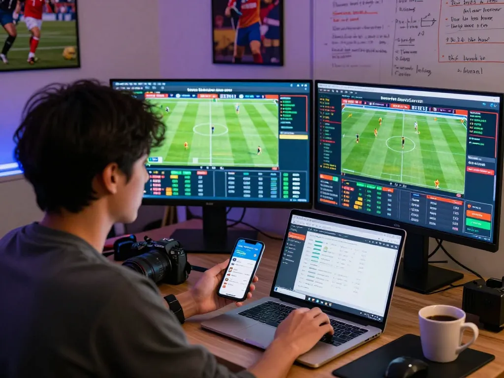 Intense analysis of tỷ lệ kèo trực tuyến in a dynamic digital sports betting environment.