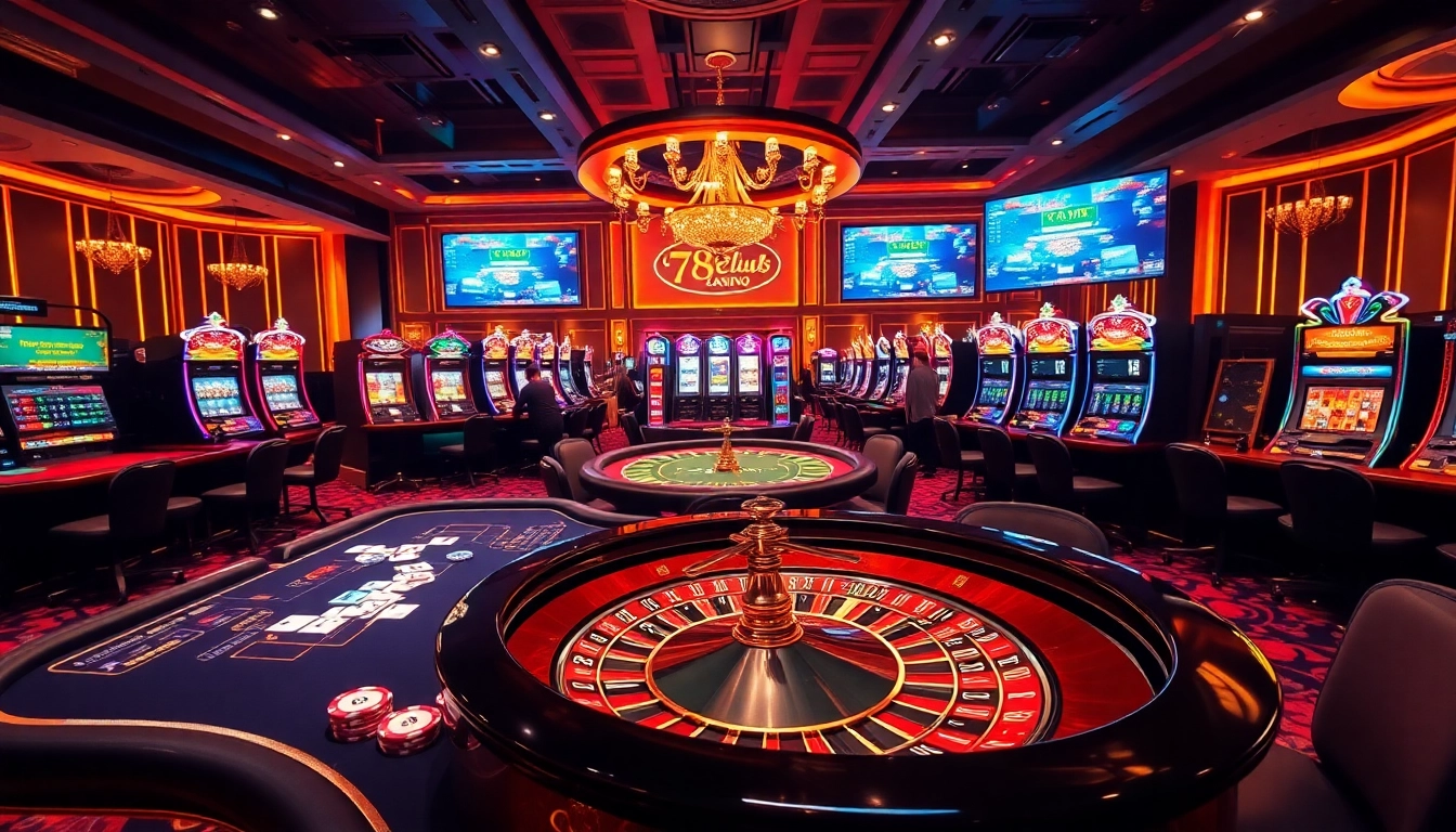 Experience high-stakes excitement at 789club's luxurious casino gaming tables.