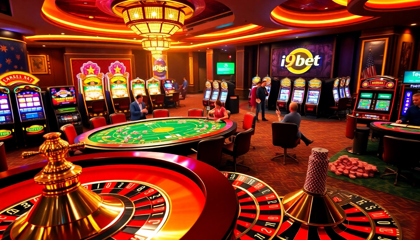 Experience the excitement of i9bet with vibrant casino games and thrilling betting environments.