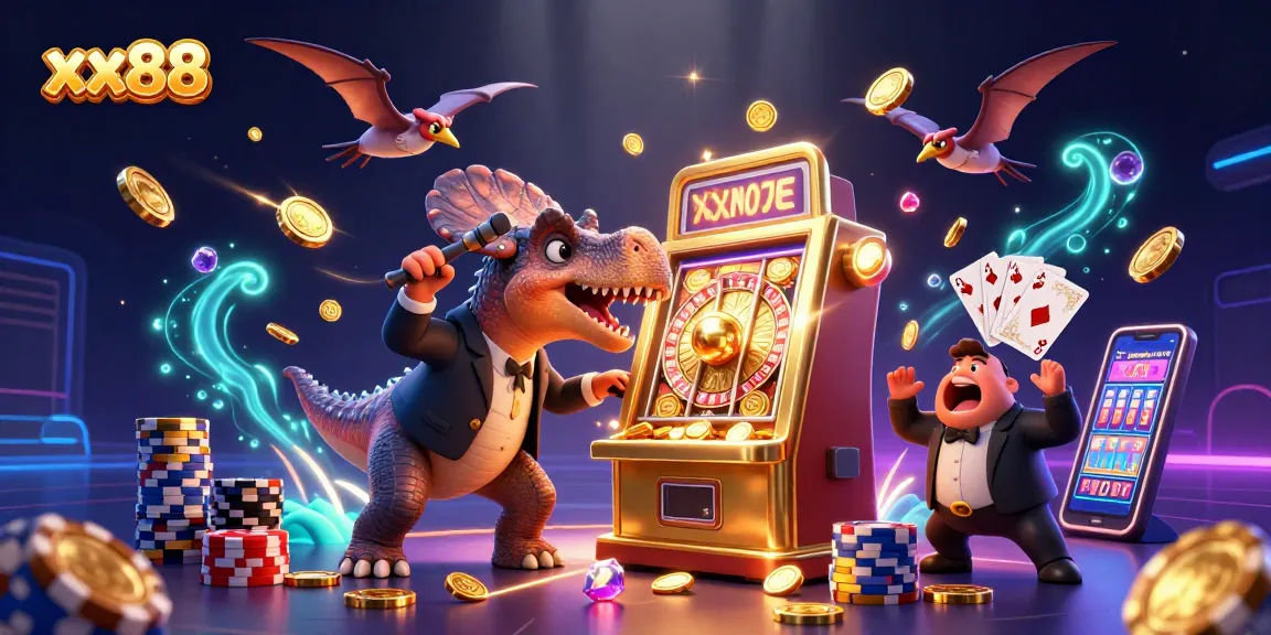 Experience thrilling action at xx88 with a pachycephalosaurus jackpot scene brimming with excitement and rewards.