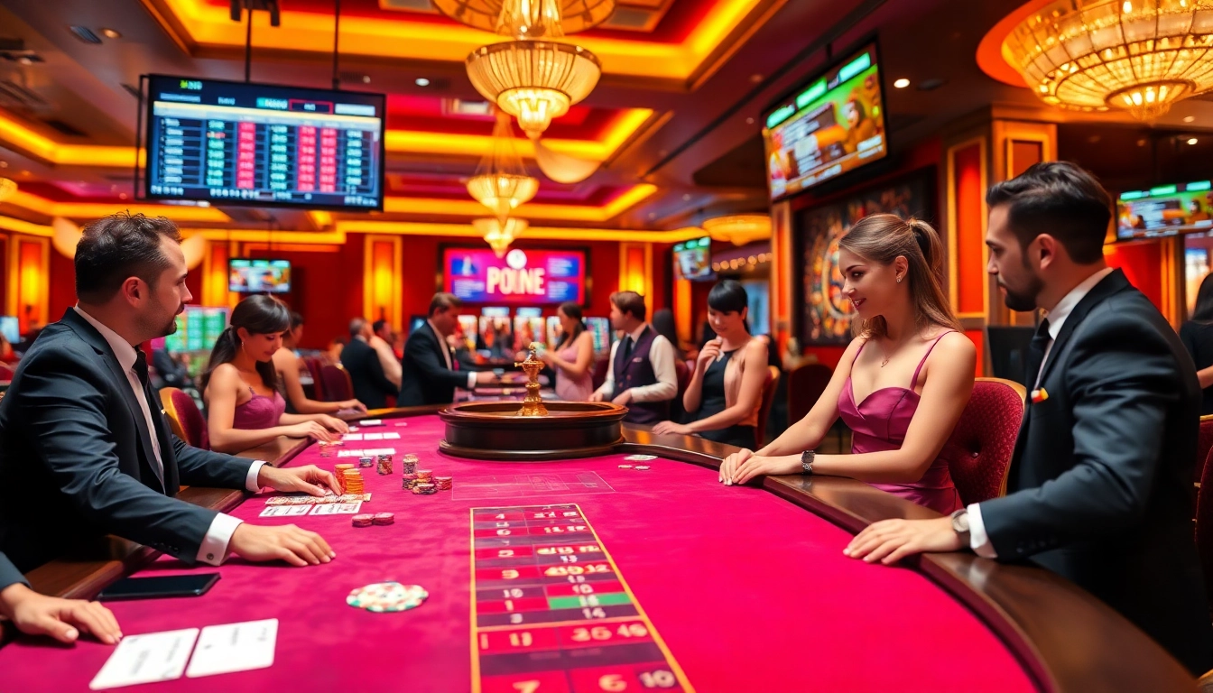 Experience the thrill of gg88 live with interactive casino tables and vibrant gaming atmosphere.