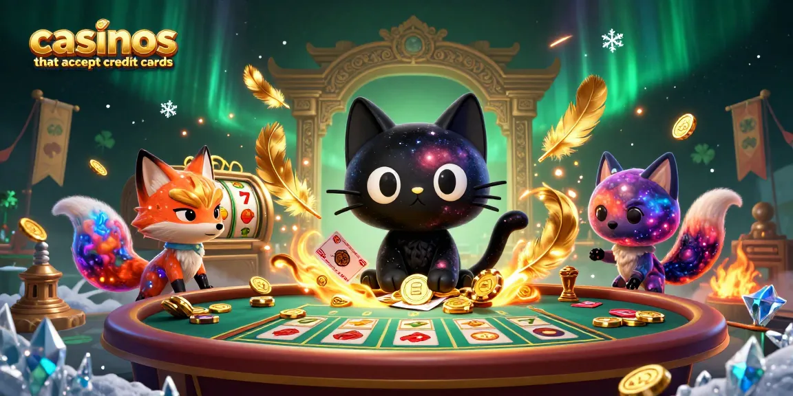 Experience the thrill at casinos that accept credit cards with dynamic games and vibrant visuals.
