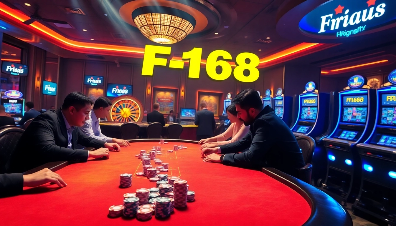 Experience the excitement of đăng ký F168 with top casino games and vibrant visuals.