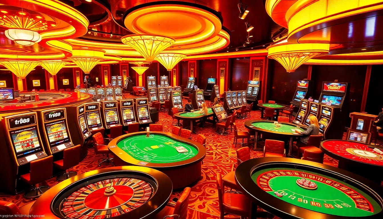 Experience the thrill of placing bets at TR88 casino with exciting games and vibrant environments.