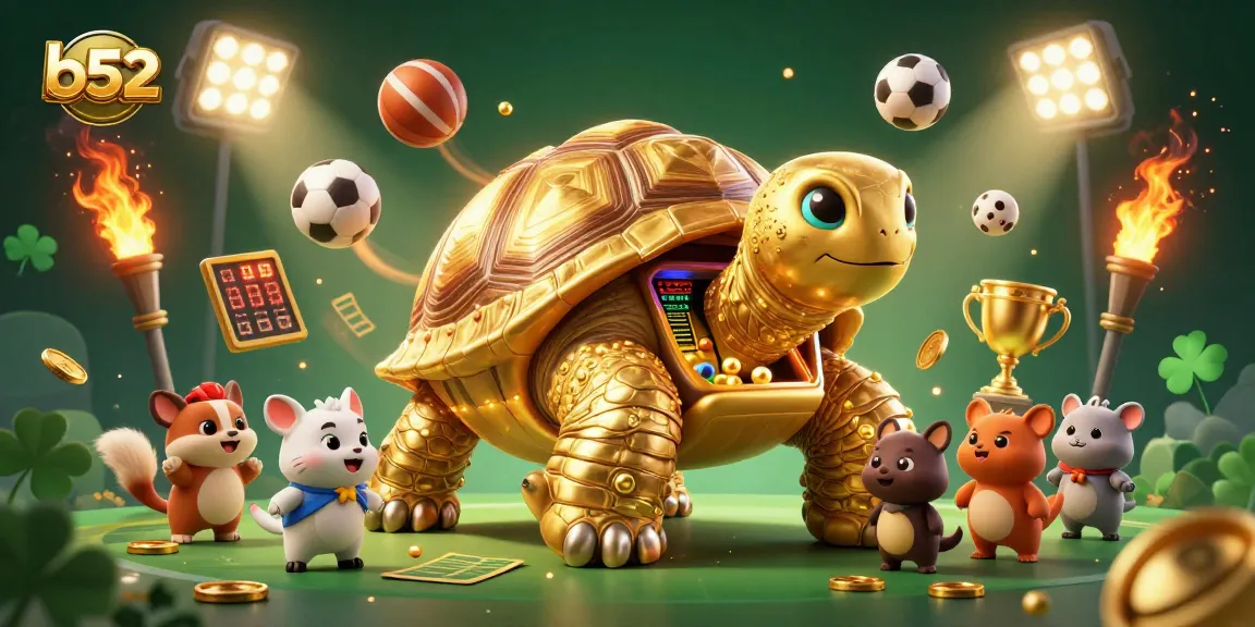Experience exciting wins at B52 with thrilling gaming elements and a golden tortoise pinball
