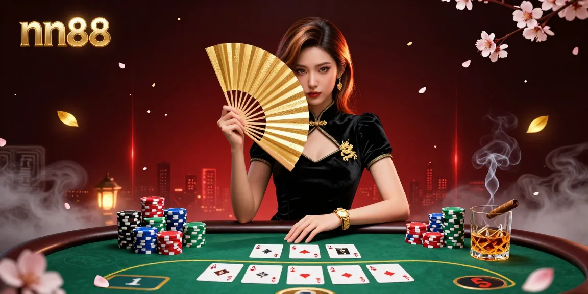 Engage in thrilling gameplay with nn88’s vibrant poker scene featuring dramatic elements and captivating characters.