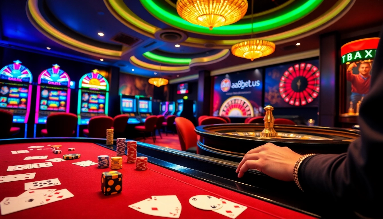 Experience thrilling gambling action at aa888bet.us with exciting poker, slots, and roulette.