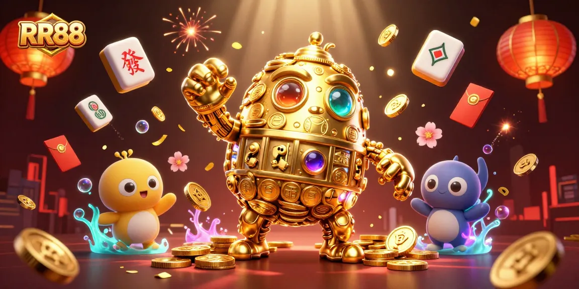 RR88 enhances the gaming experience with vibrant casino elements and immersive 3D visuals.