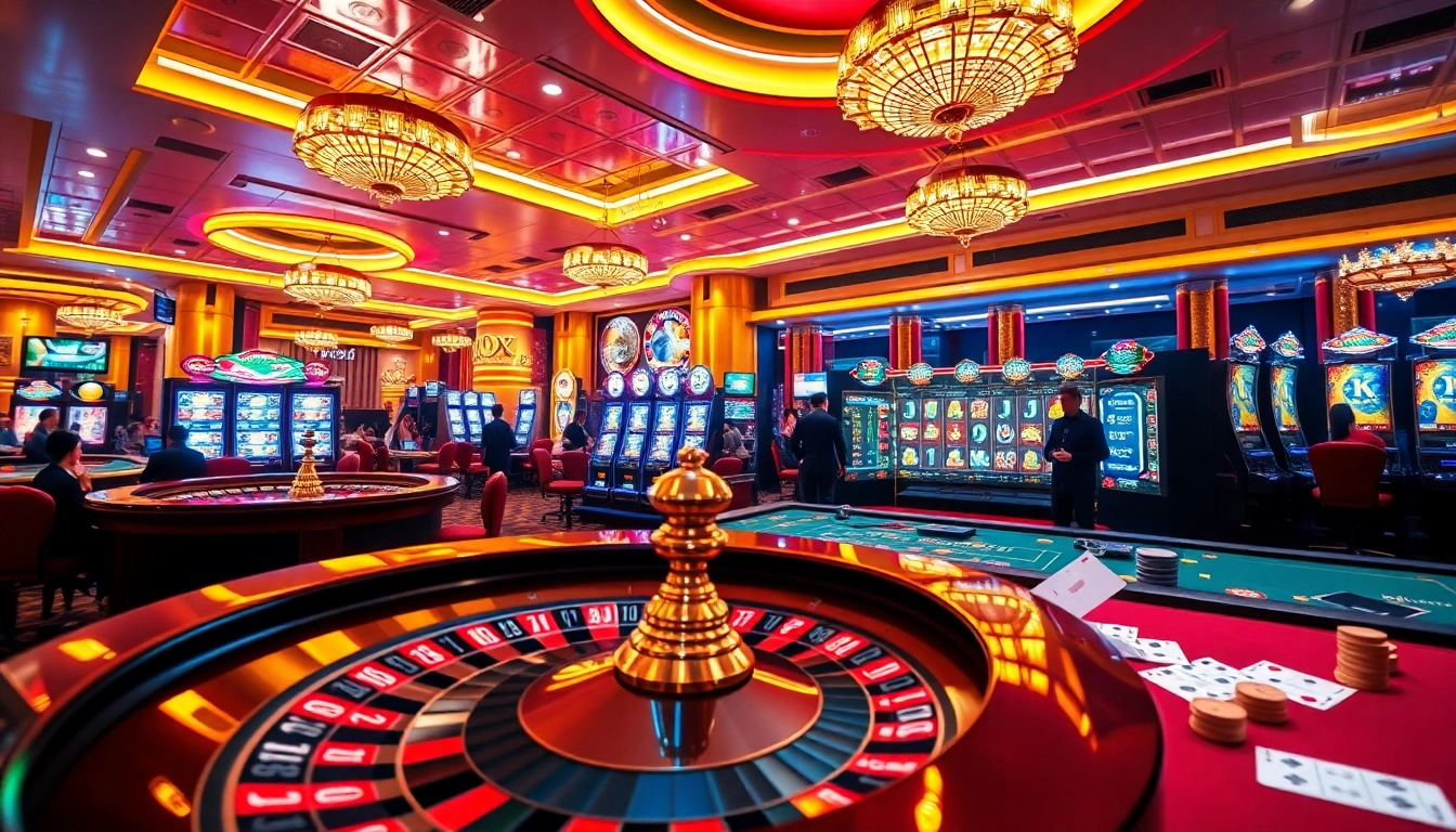 Experience the thrill of gambling on https://xx88.boats/ with lively casino tables and exciting games.