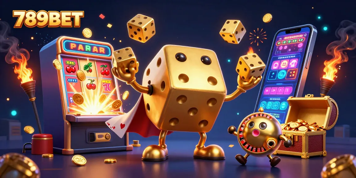 Experience thrilling action at 789BET with colorful casino games and golden jackpot excitement.