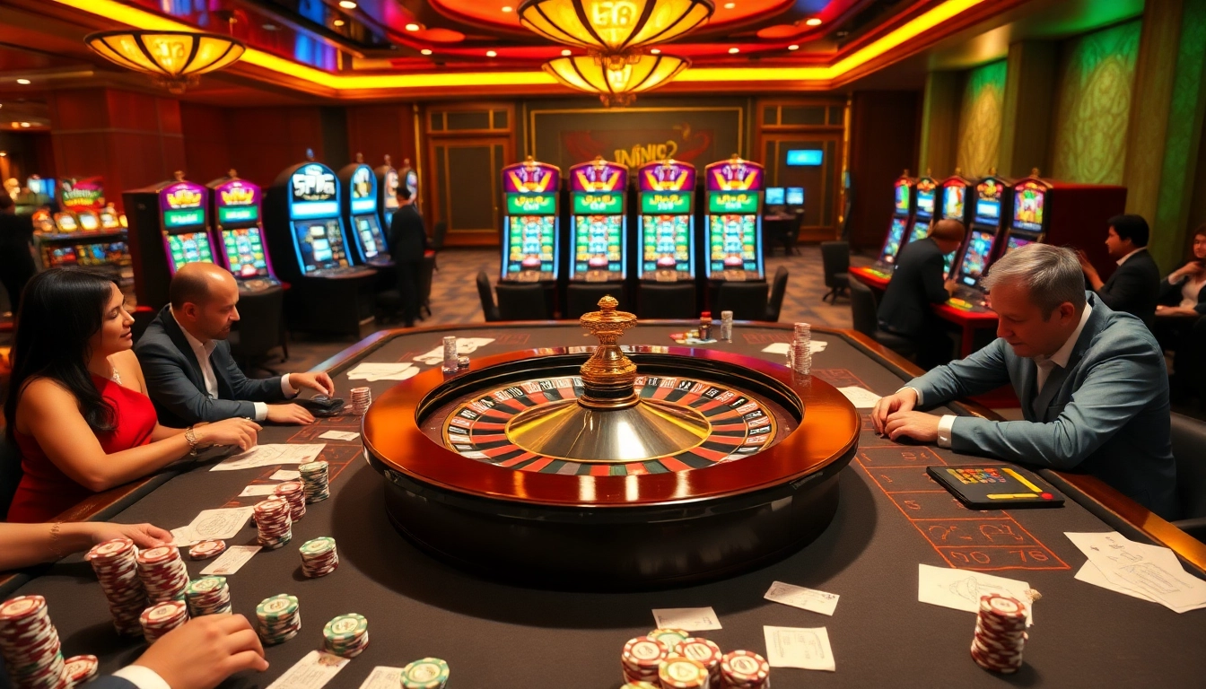 Experience the thrill of high-stakes gambling at 58win 32 with exciting poker games and slot machines.