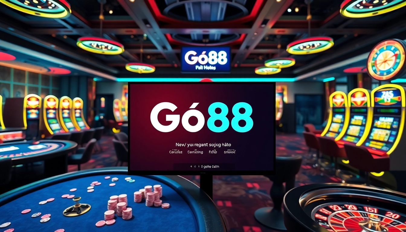 Experience the thrill of online gambling with tải go88 on stunning casino tables.