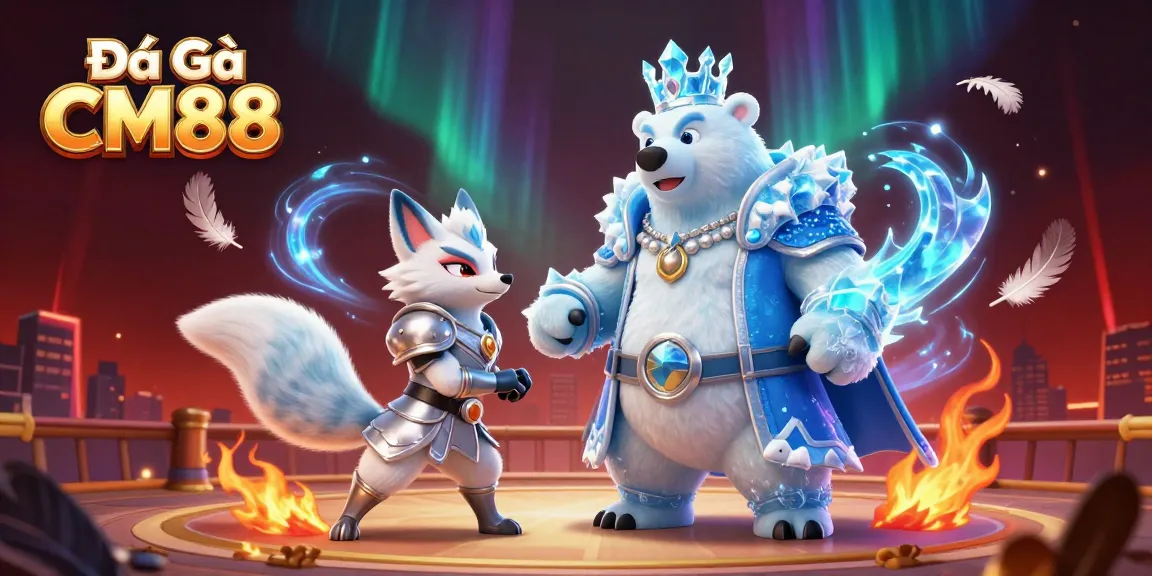 Engage in thrilling Đá Gà CM88 action featuring vibrant characters and dynamic elements.