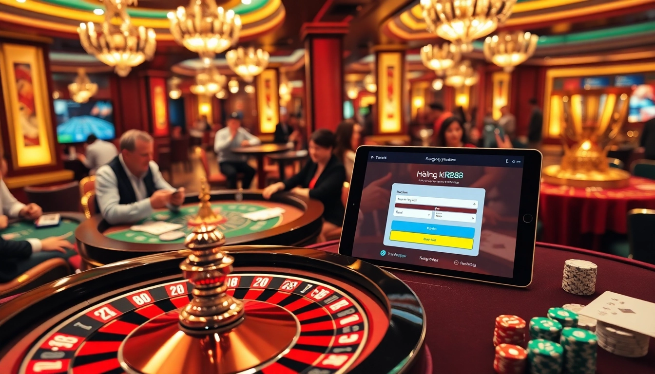 Engage in thrilling moments while đăng ký RR88 and explore exciting casino games.