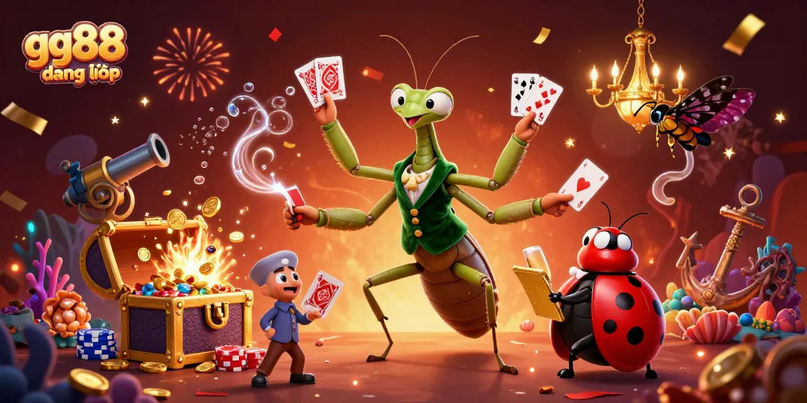 Experience thrilling gg88 đăng nhập action with vibrant casino characters and dazzling game elements.
