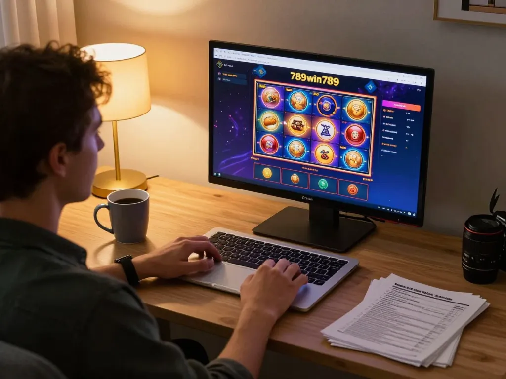 Play exciting slot games on 789win789 online platform from your cozy home office