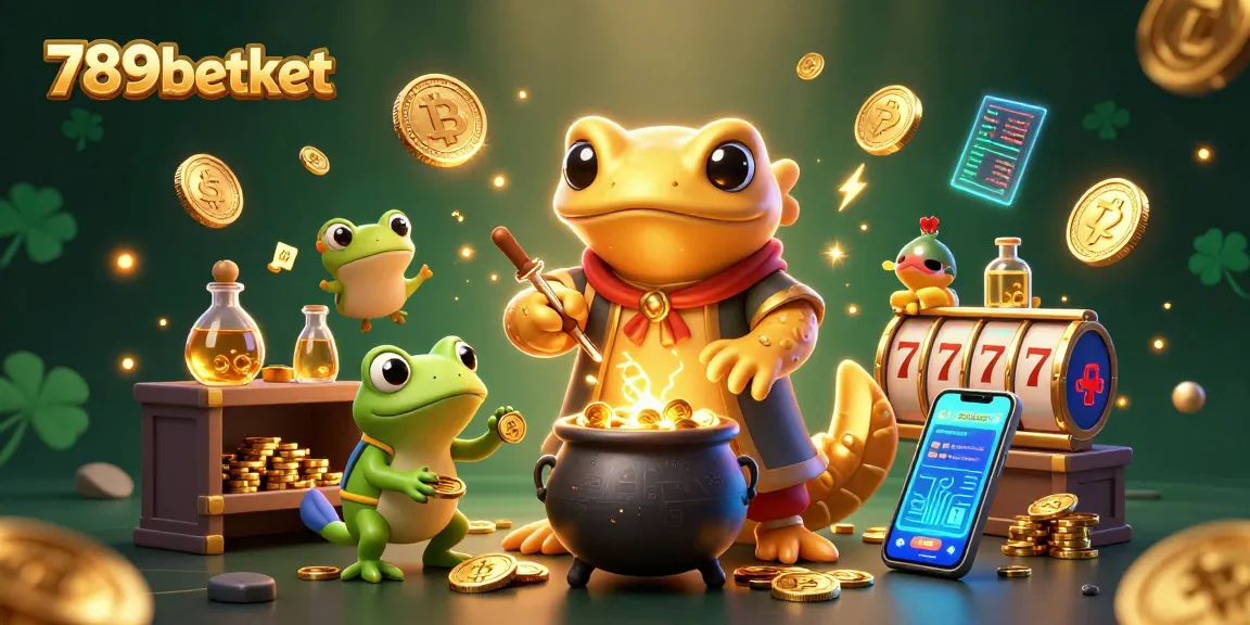 Join the excitement of 789betket as the golden salamander alchemist transforms gold in this dynamic casino scene.