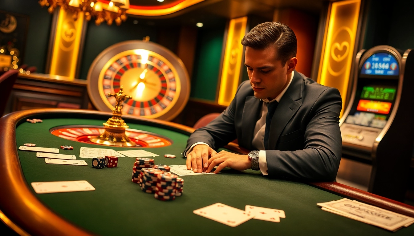 Experience the thrill of high-stakes gambling at a luxurious casino with jl 55 elements.